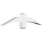 Ekena Millwork Bellingham Architectural Grade PVC Gable Bracket, 48"W x 10"H x 4"D x 4"F, 5/12 Pitch GBP048X10X0404BEL00 - alternate 1